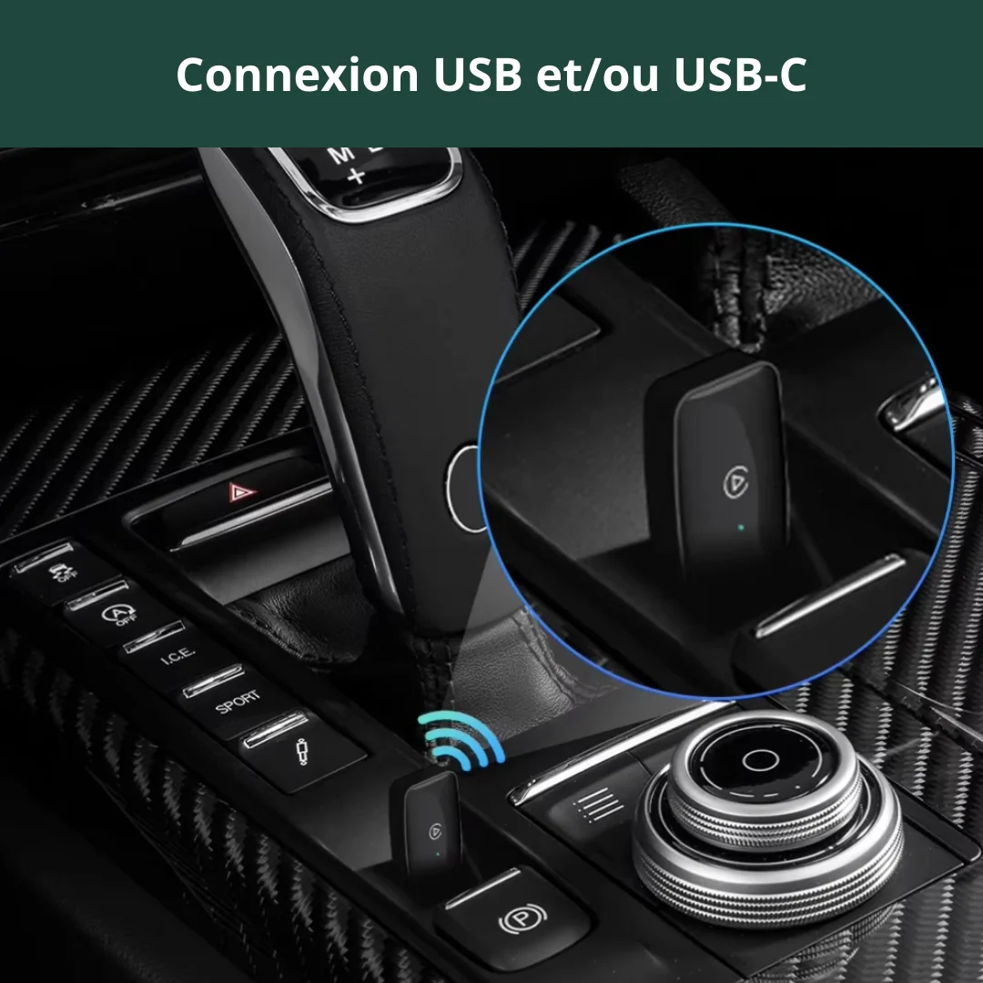 Adaptateur Carplay / Android auto sans fil - Image 3
